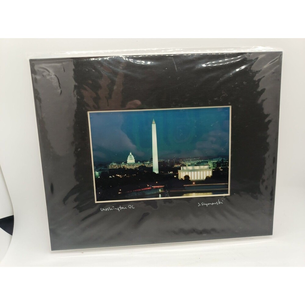3 Signed Washington DC Photography Prints Lot Joe Shymanski A. McDougle Eastern